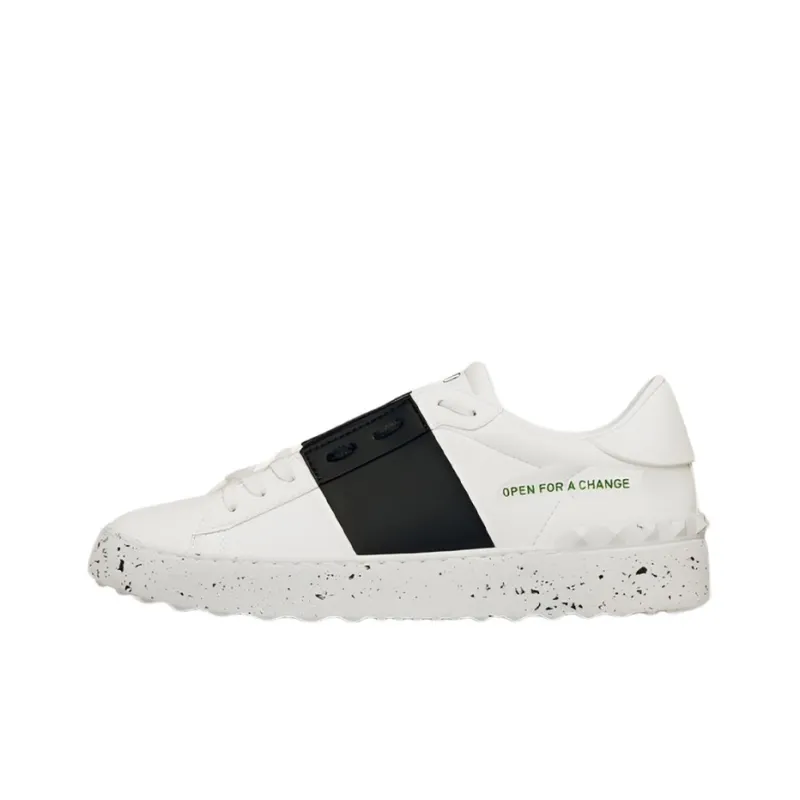 Valentino Women's Open For A Change Sneaker 'White Black' Women's-0