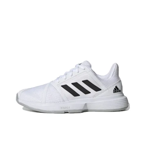 Adidas Courtjam Bounce Tennis Shoes Women's Low-Top White/Black