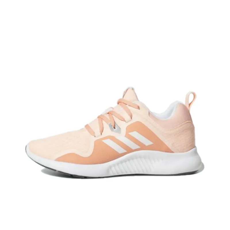 Adidas Edgebounce Series Running Shoes Women's Low-Top Soft Pink-0