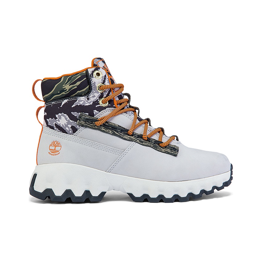 Timberland Outdoor Shoes Women s High Top Light Gray POIZON