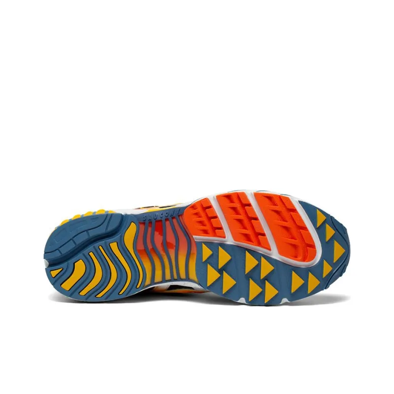 saucony Grid Web Black Orange-4