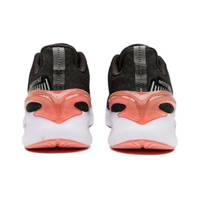 361° Flying Wing Breathable Low Top Running Shoes Women's Black Pink-2