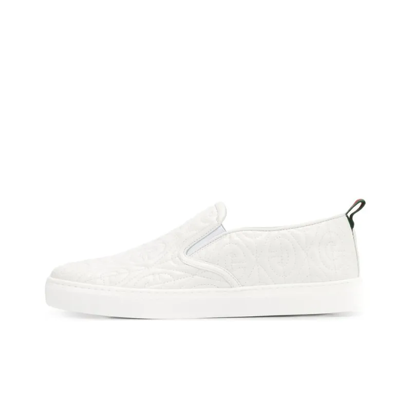 GUCCI Slip On 'Rhombus White'-0