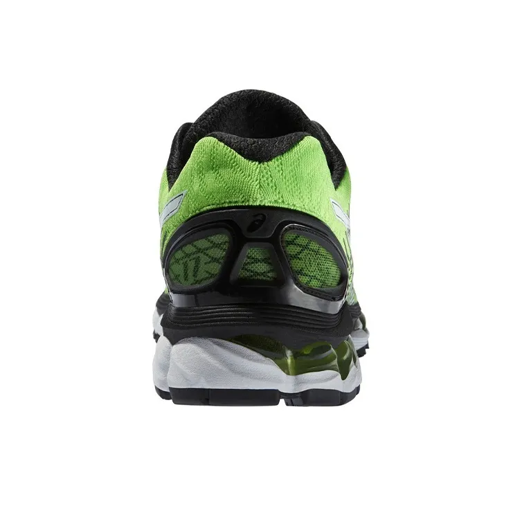 Asics GEL Nimbus 17 Abrasion Resistant Low Top Running Shoes Men's Green White-3