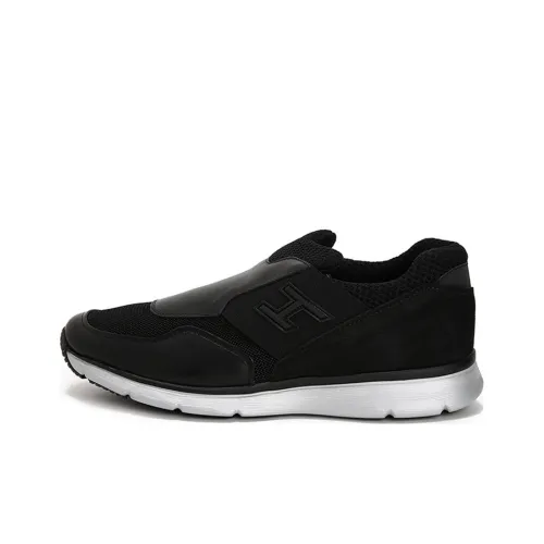 HOGAN Traditional Casual Shoes Men Low-Top Black