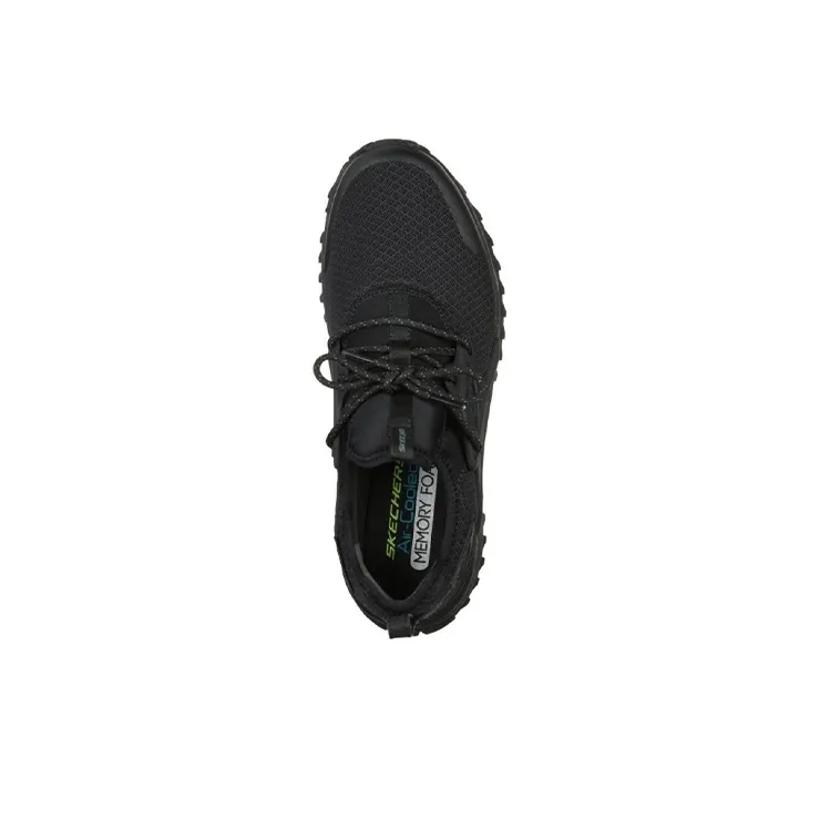 Skechers Bionic Trail Anti-Slip And Wear-Resistant Breathable Low-Top Running Shoes Men's Black-2