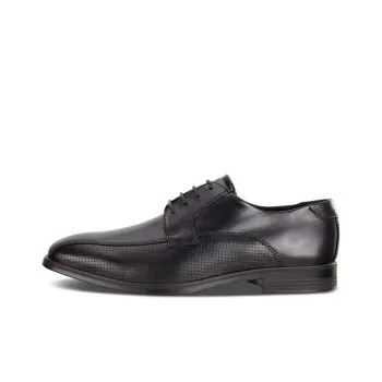 Ecco Ink Book Dress Shoes Men Low-Top Black