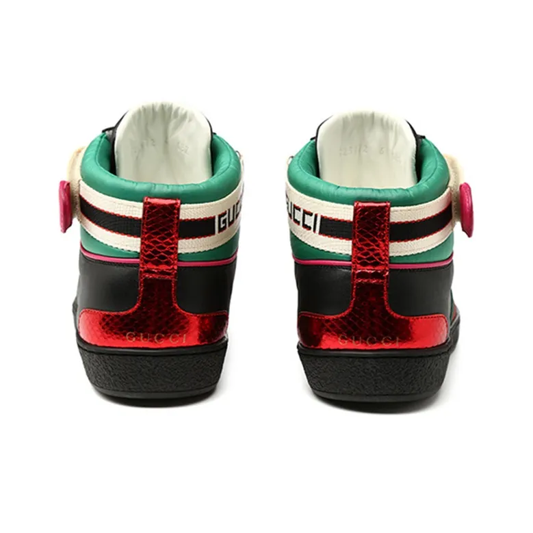 GUCCI Stripe Ace High Top-3