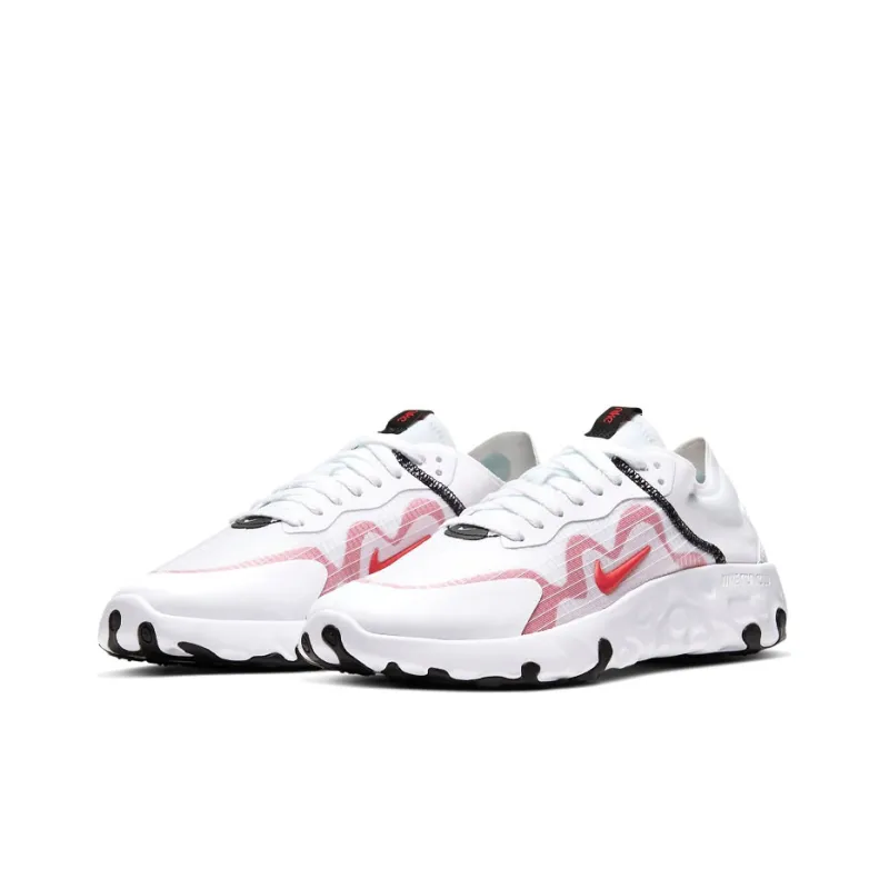Nike Renew Lucent White/Red-2