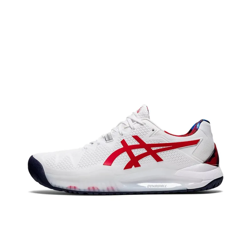 Asics Gel Resolution 8 Le 'White Classic Red'-0