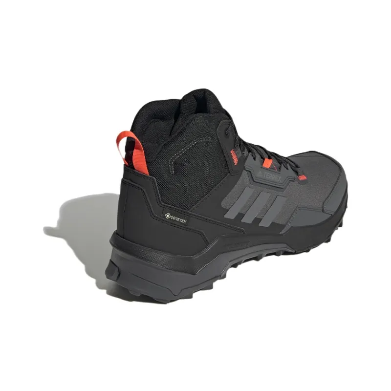 Terrex AX4 Adidas Mid GORE-TEX 'Grey Solar Red'-3
