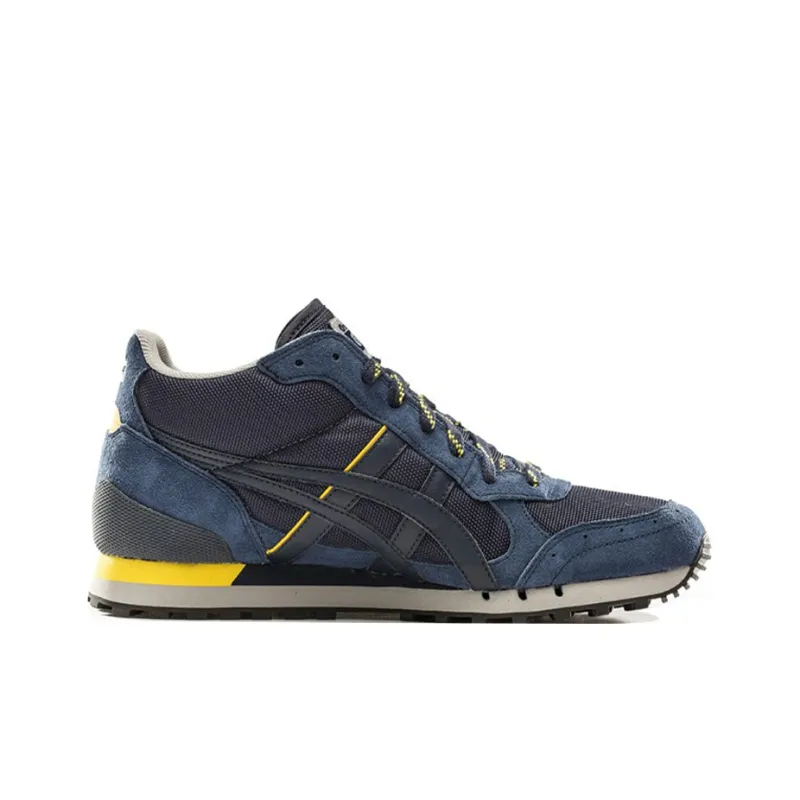 Onitsuka Tiger Colorado Eighty Five Running Shoes Unisex Mid Top Blue/Yellow-1