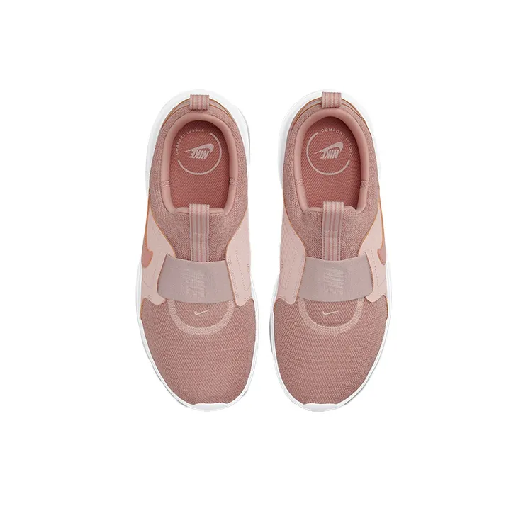 Nike Ad Comfort Cushioned Anti-Slip And Wear-Resistant Lightweight Low-Top Casual Shoes GS Pink White-3