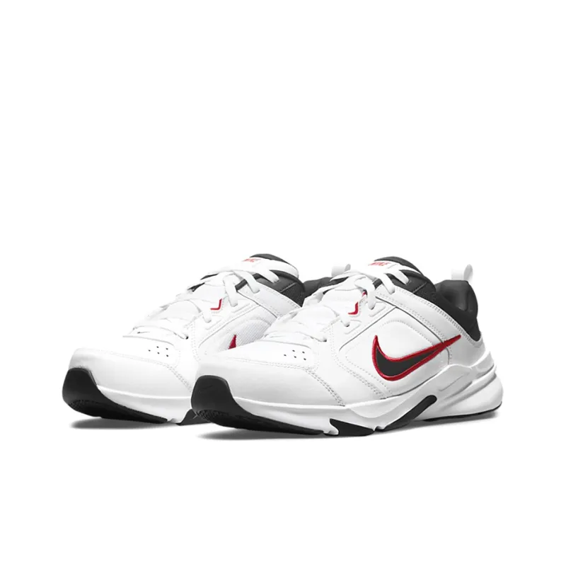Nike Defy All Day 4E Wide 'White University Red'-2