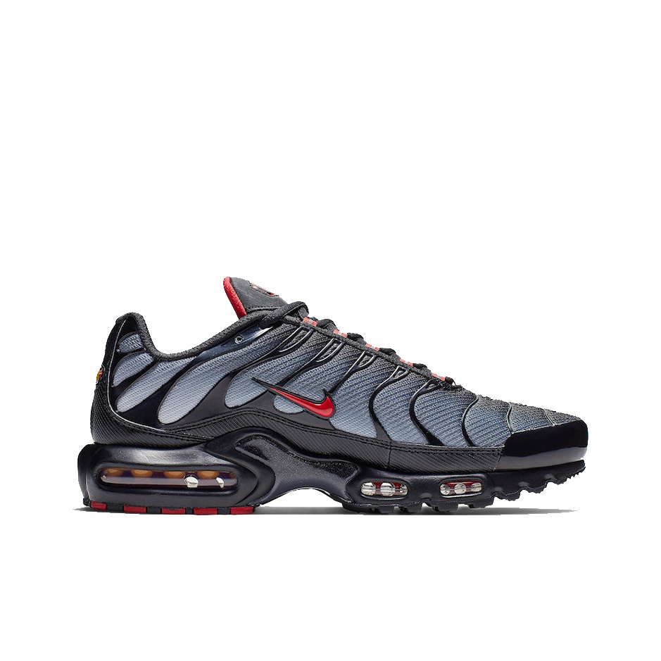 red and black nike air max tn