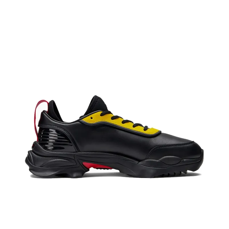PUMA Nitefo Cushioning Anti-Slip And Wear-Resistant Low-Top Running Shoes Men's Black-1