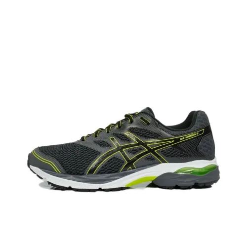 Asics Gel-Shogun 2 Running Shoes Men Low-Top Black/Green