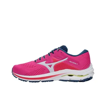 Mizuno Wave Inspire 17 Running Shoes Women's Low-Top Pink/Red