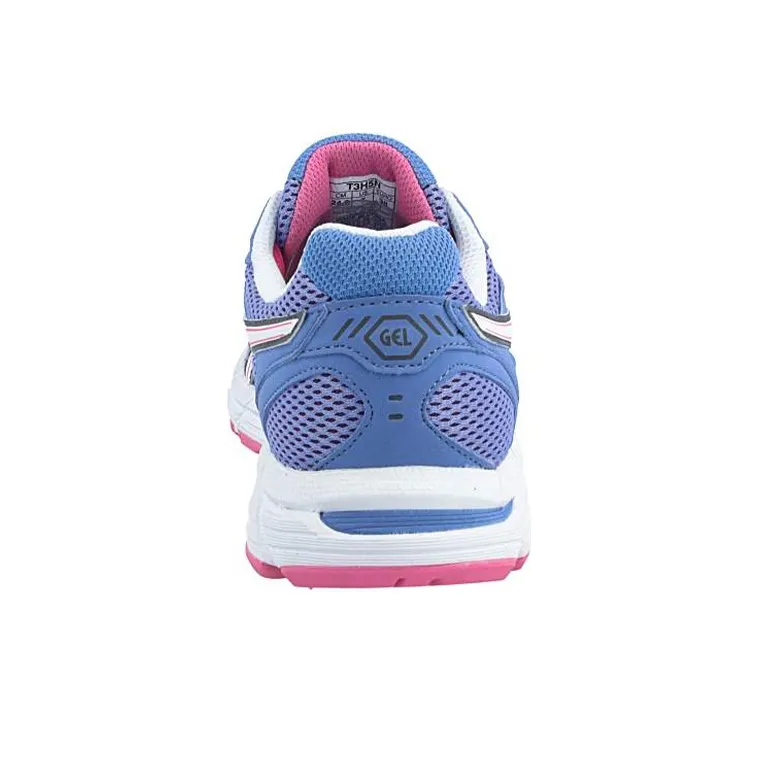 Asics Gel-Pursuit Wear-Resistant Low-Top Running Shoes Women's Blue Pink-3