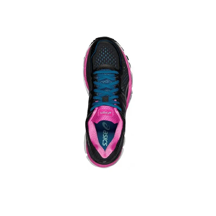 Asics Gel-Kayano 22 Running Shoes Women's Low-Top Black/Blue/Pink-3