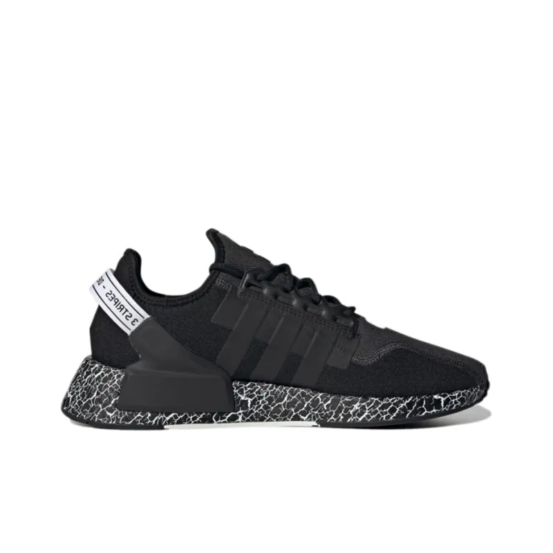 Adidas Nmd R1 V2 Crackled Black Carbon-1