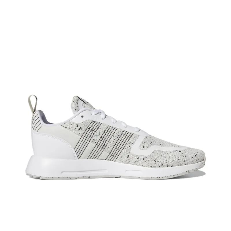 Adidas Originals Multi Cushioning Anti Slip And Wear Resistant Low Top Running Shoes Unisex White Black Gray-1