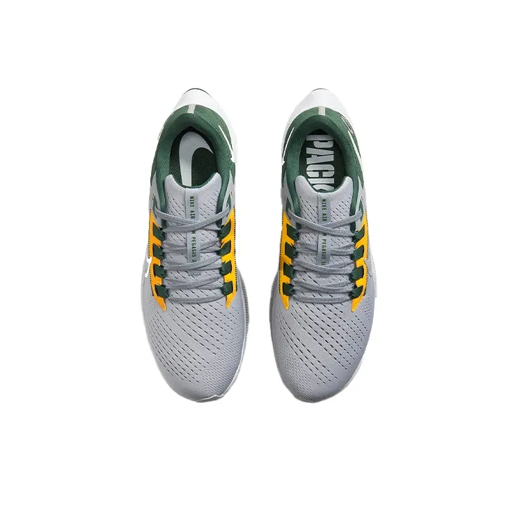 Nike Air Zoom Pegasus 38 Green Bay Packers Grey-3