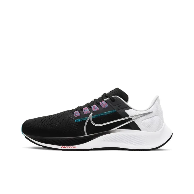 Nike Air Zoom Pegasus 38 Black White Chlorine Blue-0