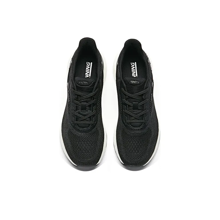 ANTA Running Shoes Women's Low-Top Black/Ivory White-3