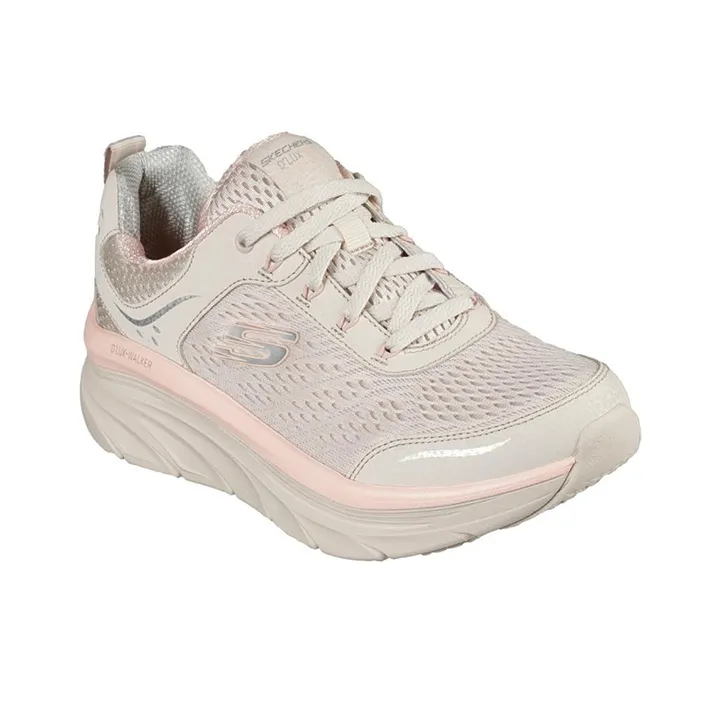 Skechers Relaxed Fit D'lux Walker Low Top Cream Women's-2