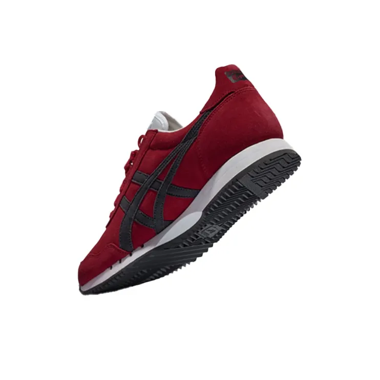Onitsuka Tiger Dualio Cushioning Anti-Slip And Wear-Resistant Low-Top Casual Shoes Unisex Red Black-2
