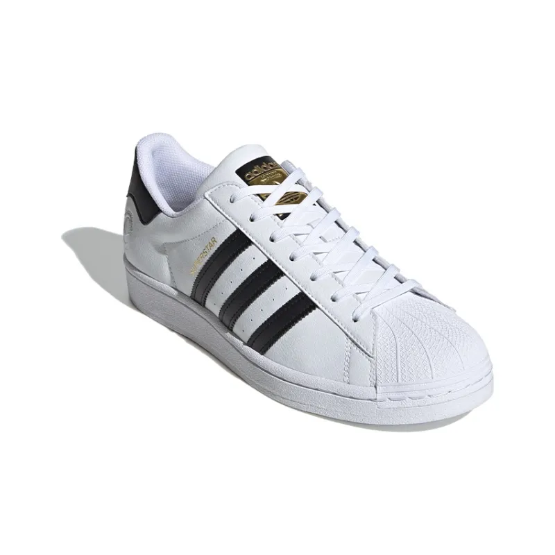 Adidas Superstar Vegan White Black-2