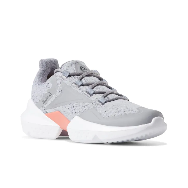 Reebok Split Fuel Cushioning Anti Slip Wear Resistant Breathability Low Top Athletic Shoes Running Shoes Women's Gray-2