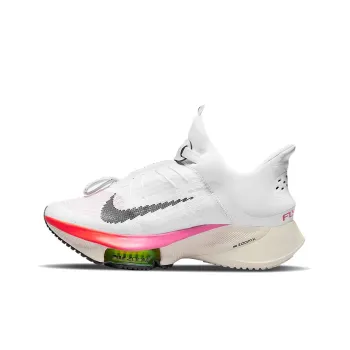 Nike Air Zoom Tempo Next% FlyEase White Pink Blast Women's