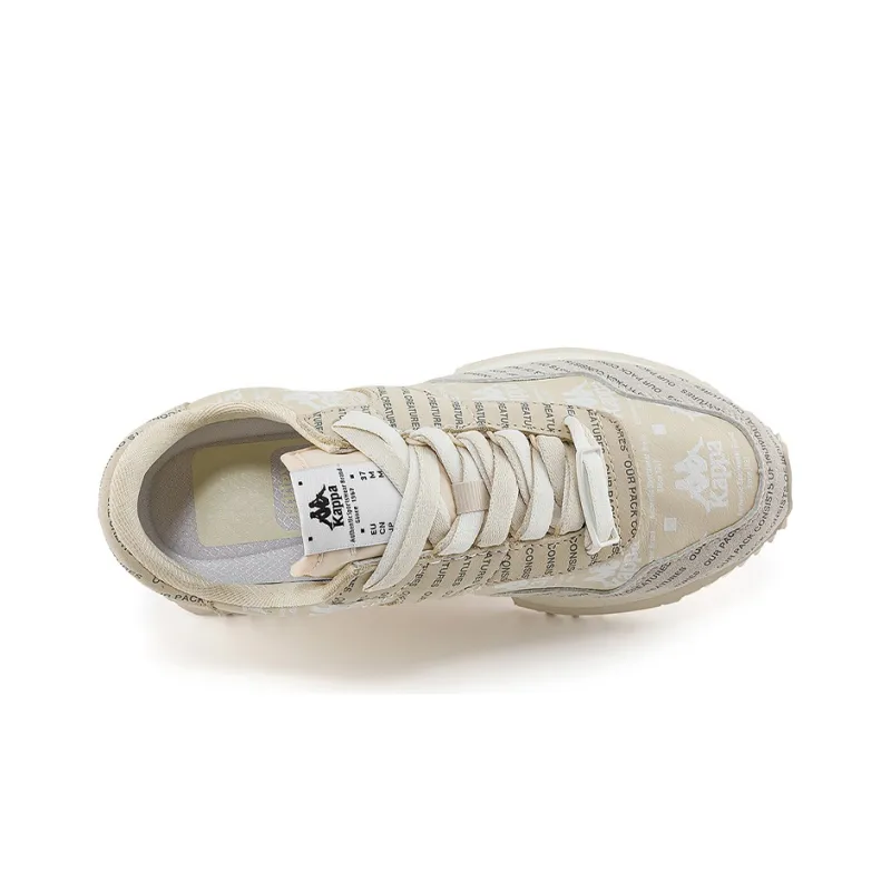 Kappa Lightweight Low Top Casual Shoes Unisex White-5