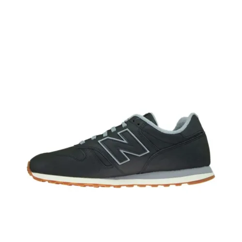 New Balance NB 373 Running Shoes Men Low-Top Black/Grey/White/Brown