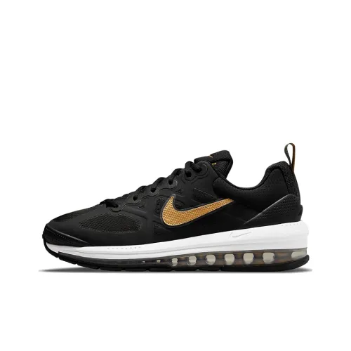 Nike Air Max Genome 'Black/White/Metallic Gold' Sneakers