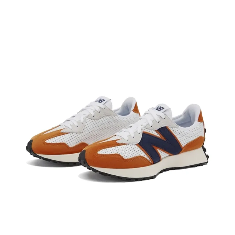 New Balance 327 White Natural Indigo-2