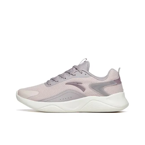 ANTA Running Shoes Women's Low-Top Lotus Gray/Magic Carpet Gray