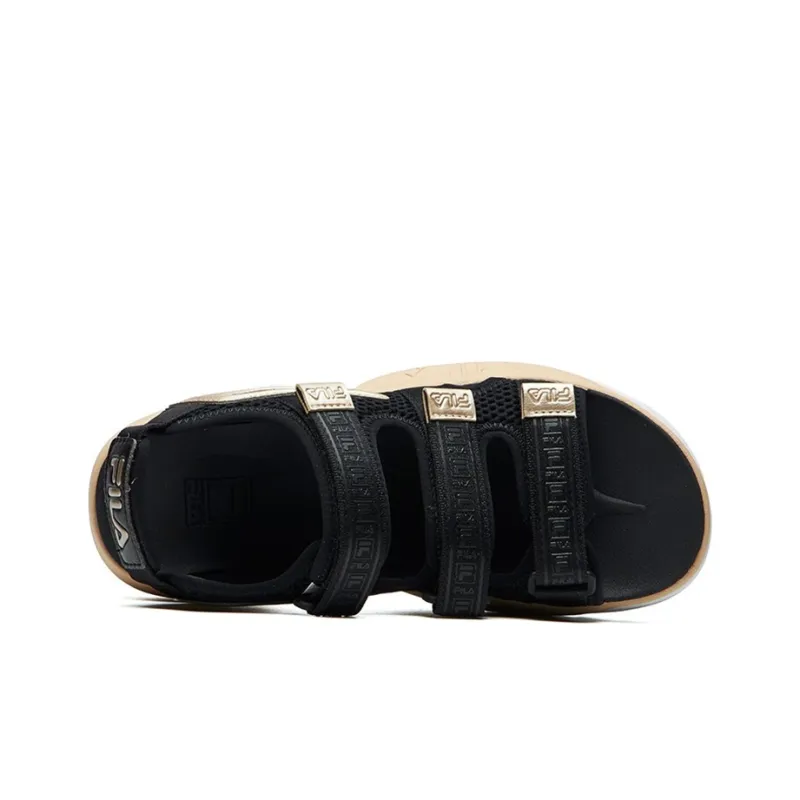 FILA FUSION Disruptor Sandals 'Black Gold' Women's-3