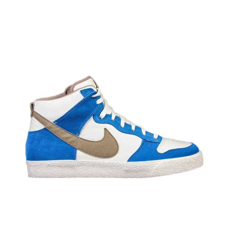 Nike Dunk High 'Blue Brown White'-1