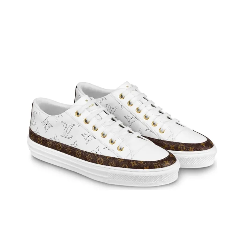 LOUIS VUITTON Lv Stellar Sports Shoes White Women's-2