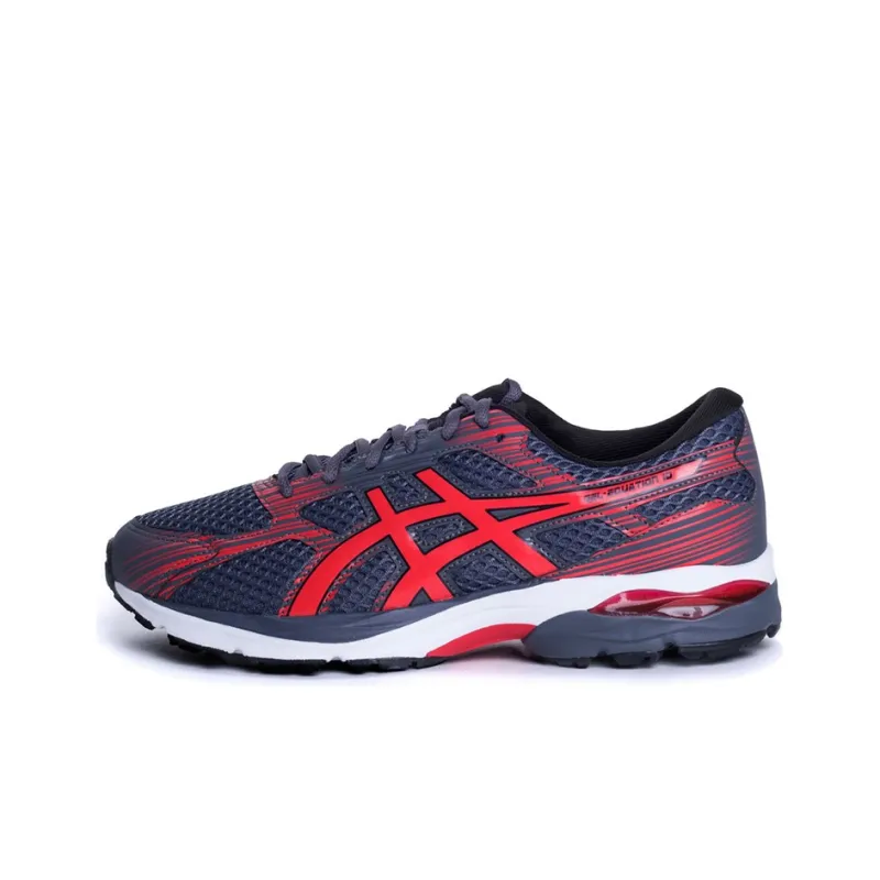 Asics Gel-Equation 10 Breathable Low-Top Running Shoes Men's Blue Red-0