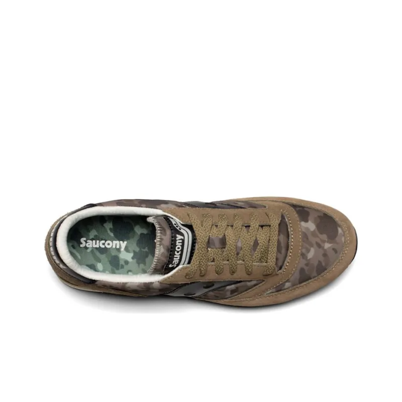 Saucony Jazz 81 Running Shoes Unisex Low-Top Brown/Black-3