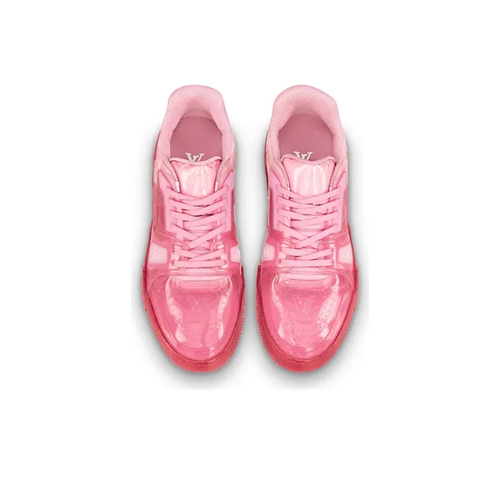 LOUIS VUITTON Trainer Sneakers 'Pink PVC'-2