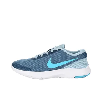 Nike Flex Experience RN 7 Cushioned Anti-Slip And Wear-Resistant Lightweight Low-Top Running Shoes Women's Blue