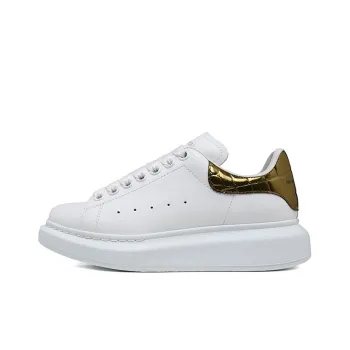 Alexander McQueen Oversized Sneaker 'Gold Crocodile' Women's