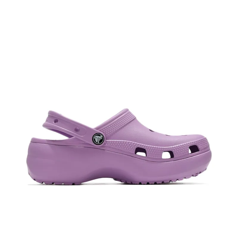 Crocs Classic Clouds Retro Beach Shoe Purple Women's-1