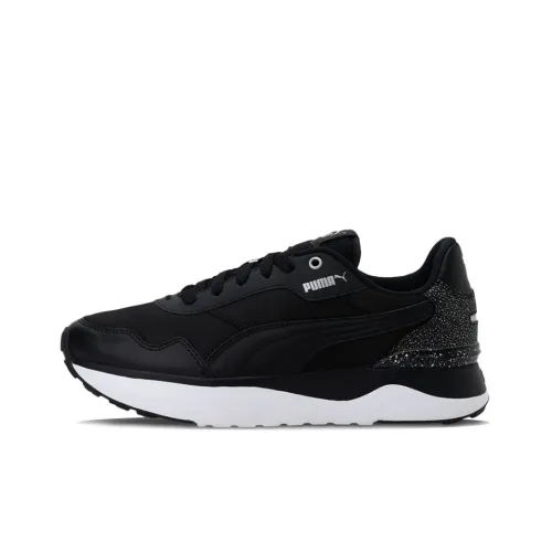PUMA R78 Voyage Astro Low-Top Casual Shoes Women's Black White