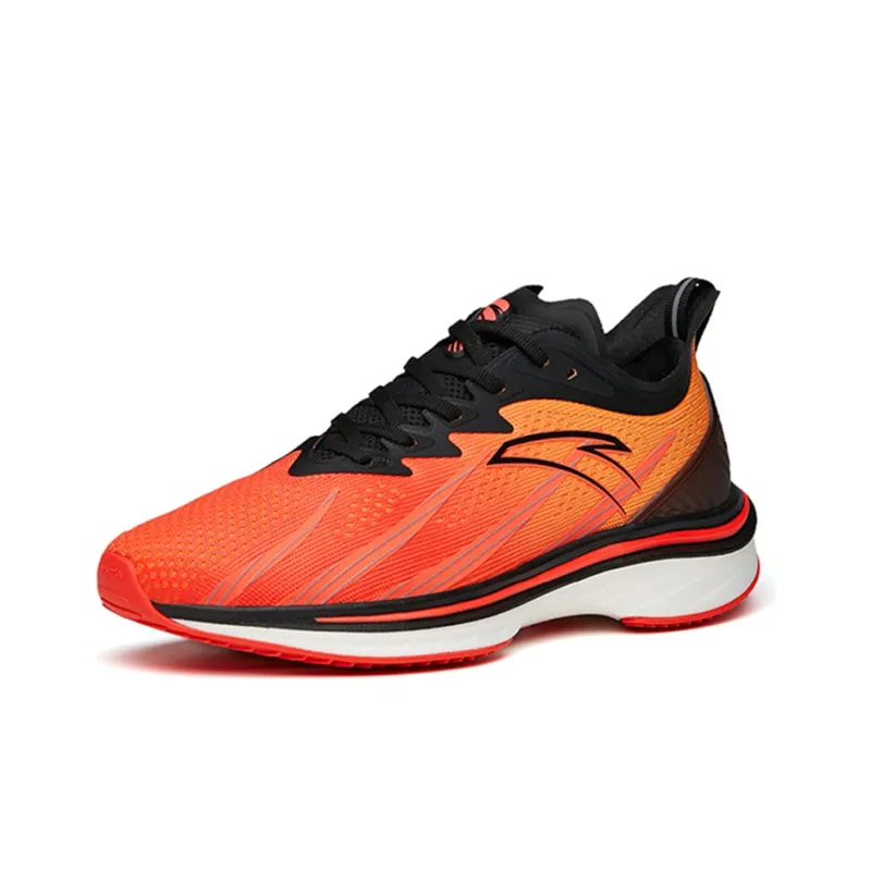 ANTA Running Series Sneakers Wormhole Tech 'Orange Red Black'-2